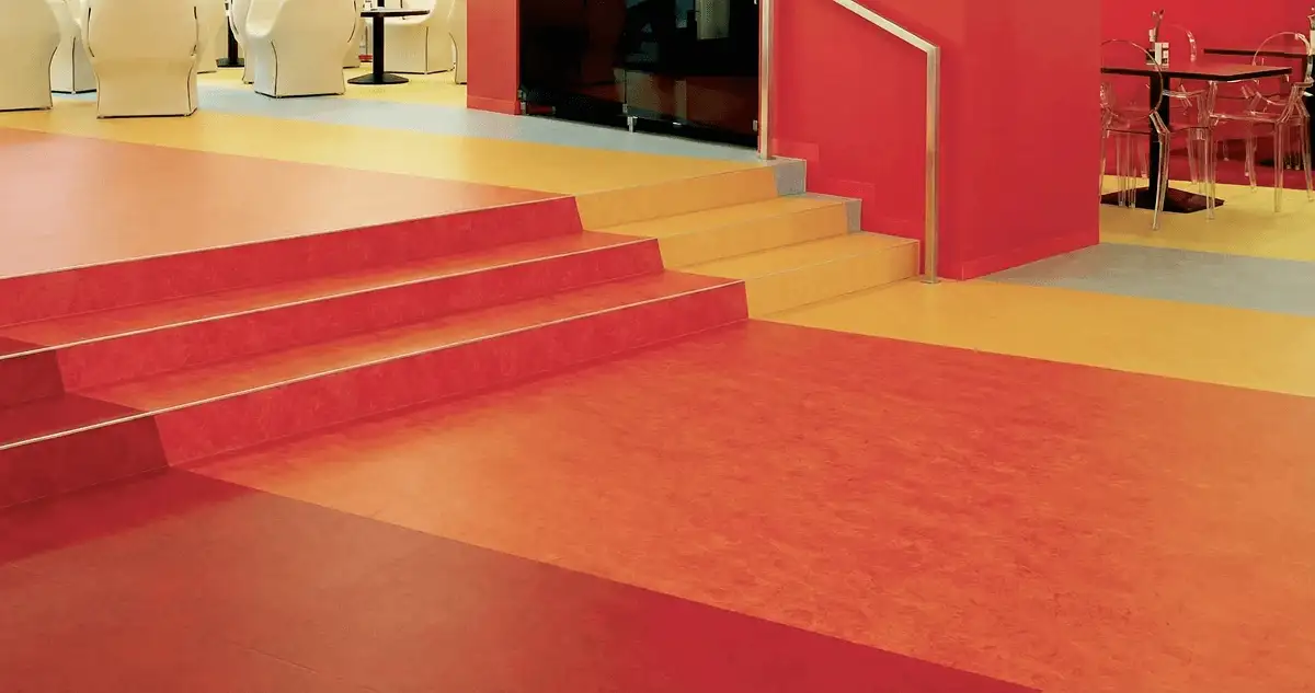Snack bar with beautiful professionally installed linoleum flooring in Clearwater, FL