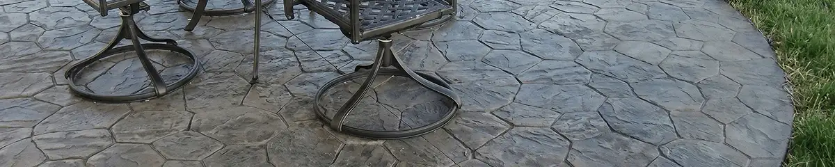 Garden relaxation area with professionally installed stone flooring in Clearwater FL
